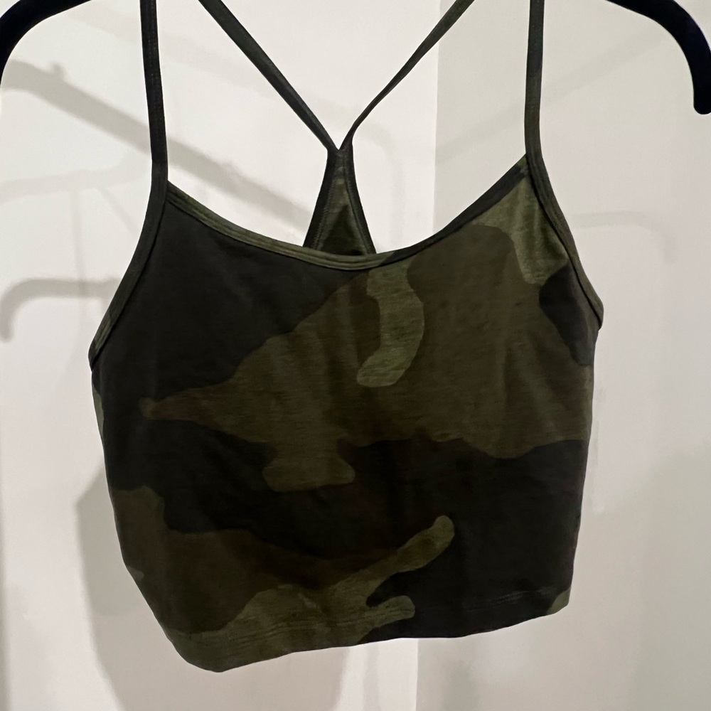 Aerie Olive Green Crop Top